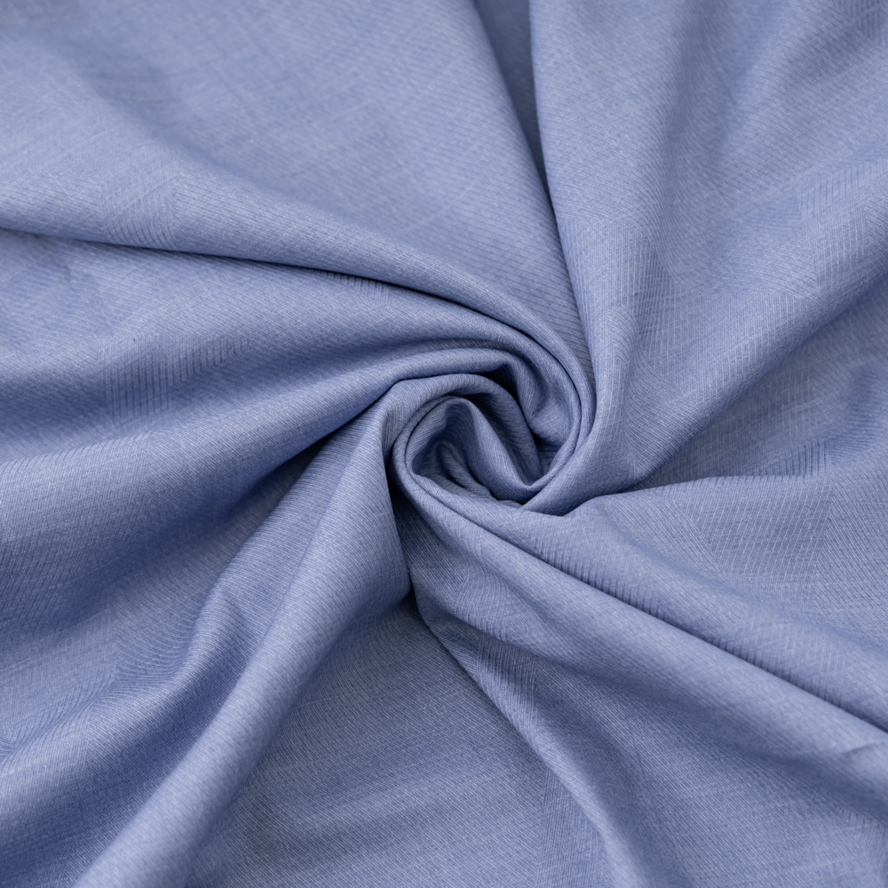 Organic Woven Bamboo Polyester Spandex Fabric with Natural Moisture Wicking Breathable Features for Business Shirt Home Textile