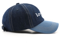 Casquettes de baseball réglables en coton à 6 panneaux pour hommes et femmes Chapeaux de sport de rue en plein air Broderie de logo en gros Look lavé