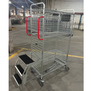 Kho Xe đẩy hậu cần cửa hàng CuộN Lồng thép lưới nhiều tầng đặt hàng chọn xe đẩy - Product Image 3