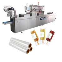 Leadworld nouvelle machine d'emballage de thermoformage de pièces de monnaie de dates d'Arabie saoudite pour l'application de colle d'étiquetage d'emballage sous vide de viande de boeuf