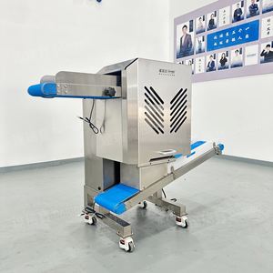 เครื่องตัดเนื้อปลาแบบเส้น เครื่องหั่นหัวใจไก่ เครื่องตัดเนื้อหมู เครื่องตัดเนื้อหมูอ่อน เครื่องจักรสำหรับตัดเนื้อหมู - Product Image 6