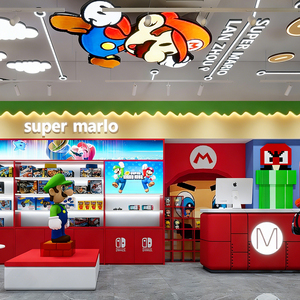 Diseño de Tienda, Exhibidores para Juguetes de Peluche, Vitrinas, Estantes de Pared, Diseño de Tienda <span class=keywords><strong>Super</strong></span> <span class=keywords><strong>Mario</strong></span> - Product Image 1
