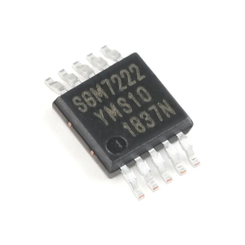 The SGM7222 high-speed low-power DPDT analog switch uses a 1.8V to 4.3V single power supply for signal switching