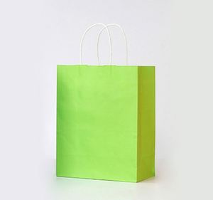 Bolsa de Papel Kraft Reutilizable, Bolsa de Papel Blanca Personalizada y Reciclable - Product Image 4