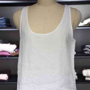 100% lusso francese <span class=keywords><strong>lino</strong></span> <span class=keywords><strong>lino</strong></span> <span class=keywords><strong>donna</strong></span> pigiama bianco unisex vita elasticizzata pantaloni in puro <span class=keywords><strong>lino</strong></span> - Product Image 2