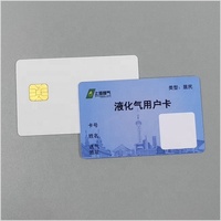 Cartes à puce IC 24C04 pour compteur d'eau, de gaz et d'électricité, carte prépayée