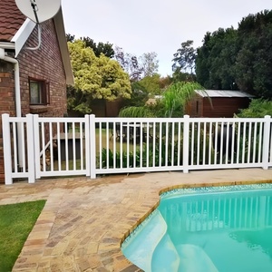 Elegante Recinzione Moderna in Alluminio per Piscina, Ringhiera di Sicurezza da 8 Piedi, Barriera di Sicurezza Residenziale per Esterni - Product Image 3