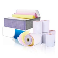 Papier NCR sans carbone de haute qualité, pâte de bois vierge, usage commercial et bureautique