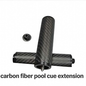 Extension télescopique de queue de billard en fibre de carbone 3K Twill - Product Image 2
