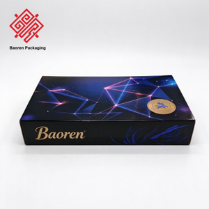 Caja de Regalo con Tapa Abatible y Inserto, Impresión Personalizada, Caja Magnética Plegable de Lujo para Cosméticos y Regalos - Product Image 1