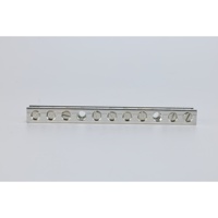 Barre de connexion mécanique KS KSLUG-T9-20-I homologuée UL AL9CU 9 ports 2/0-14 AWG