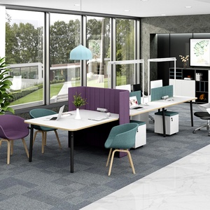 Meubles de bureau Chine, Johannesburg, Afrique du Sud, Z840, poste de travail en forme de L, bureau - Product Image 2