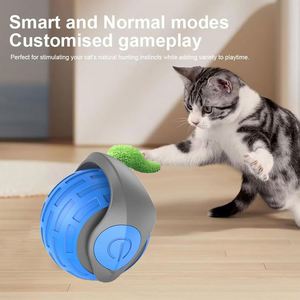 Nouvelles balles interactives pour chats avec charge USB, balles automatiques pour chat, balles intelligentes pour chat, balles roulantes pour chat pour jouer - Product Image 3