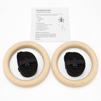 Nuevos Anillos de Gimnasia Universales Ecológicos Kepler, Modelo K1777086 de Madera de Abedul para Ejercicio en Interiores, Guangdong, China