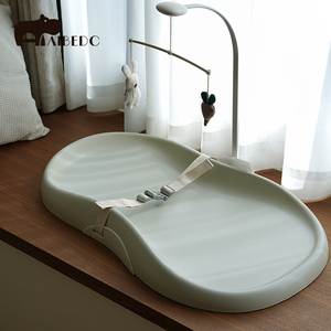 Tapis à <span class=keywords><strong>langer</strong></span> pour bébé Aibedo en PU, léger, portable, imperméable, rembourrage ferme, s'adapte à toutes les tables à <span class=keywords><strong>langer</strong></span> - Product Image 6