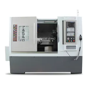 TCK46L CNC הפיכת מרכז מיטה באלכסון cnc מחרטה מכונת מחיר