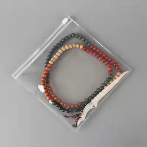 Custom Reusable Zip Lock Bag Frosted Earring Ring Necklace Small Pvc <b>Jewelry</b> Plastic Zipper Bag Bracelet <b>Jewelry</b> <b>Packaging</b> - Product Image 1