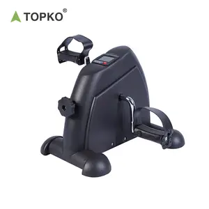 TOPKO toptan taşınabilir spor bacak egzersiz Mini ayak pedalı egzersiz LCD ekran döngüsü egzersiz bisikleti