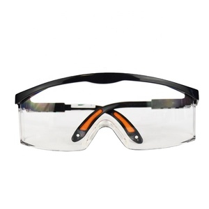 <span class=keywords><strong>Gafas</strong></span> de lentes reforzadas con marco negro de seguridad antivaho de seguridad industrial - Product Image 1