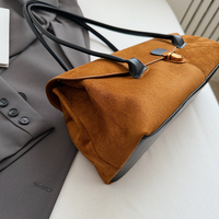 Ventes transfrontalières ODM OEM conception simple sacs à bandoulière en daim de travail sacs à main de créateur de qualité haut de gamme pour femmes