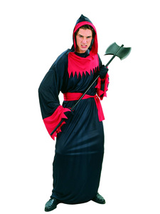 Costume de fête d'Halloween pour enfants, <span class=keywords><strong>squelette</strong></span>, fantôme, démon, costume de fête costumée, polyester, adultes, image 2 pièces - Product Image 5