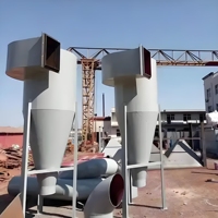 Nouveau dépoussiéreur cyclonique industriel avec construction en acier au carbone et efficacité de 99,99 % pour la collecte des poussières de sciure