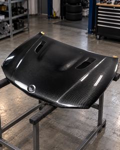 Capot moteur en fibre de carbone style M3 pour BMW <span class=keywords><strong>Série</strong></span> 1 E81 E82 E87 E88 2004-2013, finition brillante 3K Twill, panneau aéro avant à fixation par boulons - Product Image 3