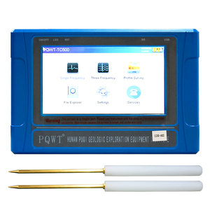 Nouvel instrument de détection d'eau souterraine haute précision, portatif, pour la détection jusqu'à 200m, 500m, 1000m, série PQWT-TC - Product Image 3