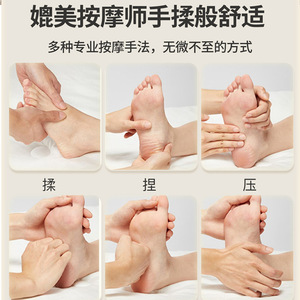 เครื่องนวดเท้า CHIGO เครื่องนวดขาแบบอัตโนมัติเต็มรูปแบบระบบทำความร้อนที่ขาเพื่อความงาม