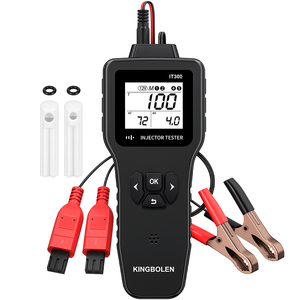 2025 nuevo KINGBOLEN IT300 lograr diagnóstico de inyector de combustible fácil DC 12V/5V prueba/limpieza 2 inyectores simultáneos - Product Image 1