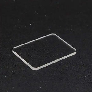 Disque de verre de sécurité en borosilicate poli rond à haute transparence - Product Image 1