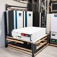 حزمة بطارية ليثيوم أيون energycremit 48v 230ah 24kWh لتخزين الطاقة مع Lifepo4 لنظام الطاقة الشمسية