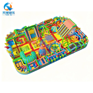 Nuevo Diseño de Casa Inflable con Tobogán y Temática de Legoing, Diversión y Entretenimiento, Laberinto Gigante al Aire Libre, Parque de Atracciones Comercial de PVC - Product Image 6