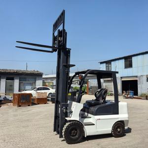 Ormancılık tam elektrikli Forklift 1ton 2ton 3ton 4ton 5ton kaldırma yüksekliği 3m 4m 5m oturma kendinden yükleme taşınabilir - Product Image 2