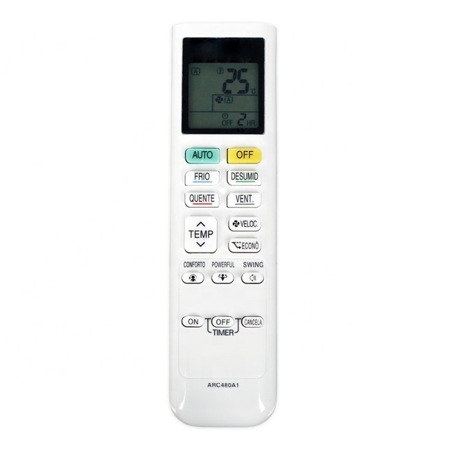 Factory OEM ODM RCU AC Remote Controller for DAIKIN ARC480A1 ARC480A6 OEM Custom Fixed for Air Conditioner Remote Control