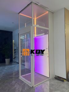 Moderne Mini Home Lift Voor Woningbouw Pvc-Vloeren Hydraulische Lift Voor Huisgebruik - Product Image 4