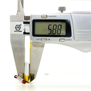 מפעל oem זעיר-מוצק סוללה ליתיום פולימר 602020 <span class=keywords><strong>602025</strong></span> נטענת מוסמך <span class=keywords><strong>200Mah</strong></span> 500-1000 מחזור חיים- - Product Image 4