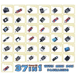 ชุดอัพเกรดเวอร์ชัน 37 ชุดเรียนรู้เซ็นเซอร์โมดูล V2.0 ชุดอุปกรณ์อิเล็กทรอนิกส์สำหรับเริ่มต้นเรียนรู้การเขียนโปรแกรมสำหรับ Arduino DIY - Product Image 4