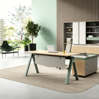Table de réception de bureau moderne avec pieds en métal, comptoir pour hall d'hôtel, bureau de réceptionniste de clinique, mobilier commercial