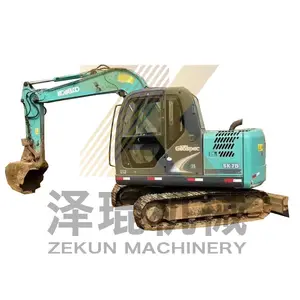 Excavadoras usadas kobalco kobelko kobolco sk75, Venta caliente subastas en Shanghai, Venta caliente de SR de los años 2000, de los años 2000