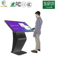 LCD Kürsü Dokunmatik Ekranlı Akıllı Konuşma Platformu Dijital Tabela 2K Çözünürlüklü İç Mekan Asansör Sınıf Sunumları Animasyon Grafikleri