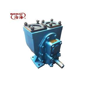 Pompa Gear Listrik Tekanan Rendah 10HP Aliran Besar Outlet 80mm Dukungan OEM Pompa Besi Cor untuk Penggunaan Uap Diesel - Product Image 3