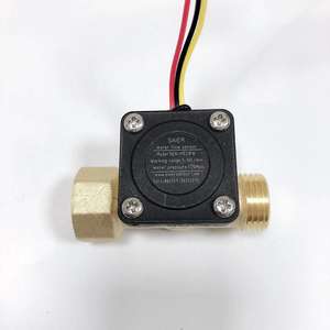 Saisheng Hall Pulse Flow Meter Plastic Water and <b>Liquid</b> Flow <b>Sensor</b> Copper Flow Switch - Product Image 1