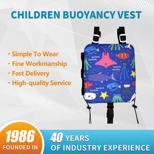 Toddler bơi vest trẻ em floatie điều chỉnh pfd chàng trai & cô gái Oxford vải nổi cuộc sống áo khoác bơi Viện trợ cho hồ bơi bãi biển - Product Image 2