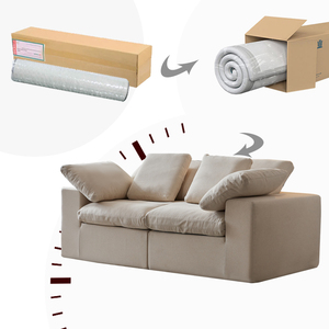 Set de Sofá Nube Moderno y Sencillo 2026 para Sala de Estar y Hotel, Desmontable, Lavable, de Tela Tipo Plumón, Mueble de Nuevo Estilo para Dormitorio - Product Image 5