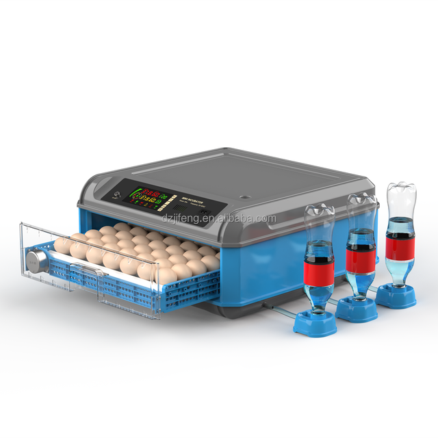 Egg Incubator, 64 Eggs Fully Automatic Poultry Hatcher Machine with Temperature Display