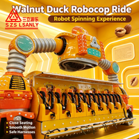 Manège Robocop Mécanique Extrême à Rotation 360 Degrés pour Parc d'Attractions, Jeu de Combat Extérieur Certifié CE - En Promotion