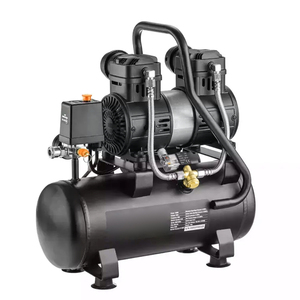 Wholesale Custom 1100W Oil-less Air Cooled Motor Silent 10L Piston Air Compressor - Product Image 3