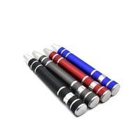 No.71003 8-en-1 jeu de tournevis magnétique bricolage Kit d'embouts de pilote chromé poignée en forme de stylo en aluminium pour Console de jeu mobile