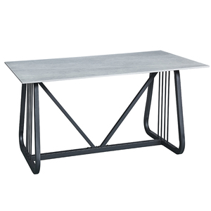 Tavolo da pranzo moderno 10 posti lastra/tavolo <span class=keywords><strong>in</strong></span> ardesia con bordi angolari <span class=keywords><strong>in</strong></span> marmo tavolo Design - Product Image 1